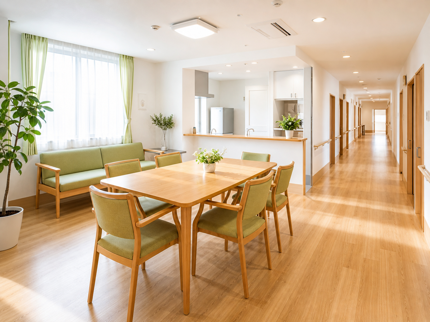 共同生活援助施設の共用室